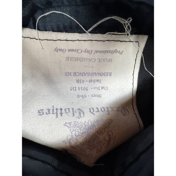 Oxford Clothes Neiman Marcus  Wool Cashmere Houndstooth Blazer Renaissance 43R - Picture 12 of 16